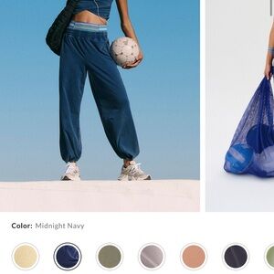 FP Movement by Free People Midnight Navy Joggers